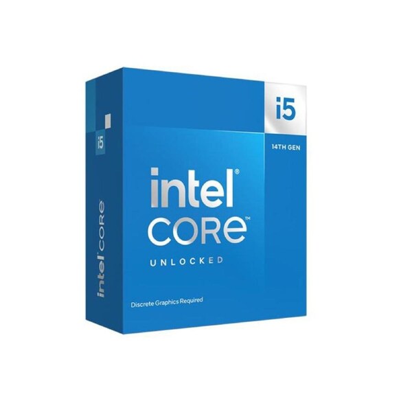Intel i5 14600K CPU 4GHz (5.3GHz Turbo) 14th Gen LGA1700 14-Cores 20-Threads 24MB 125W UHD Graphics 770 Unlocked Retail Raptor Lake no Fan
