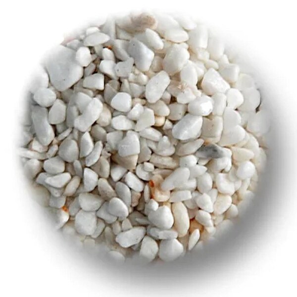 2x Showmaster Natural Snow White Aquarium/Tank Gravel/Substrate Aggregate 5kg