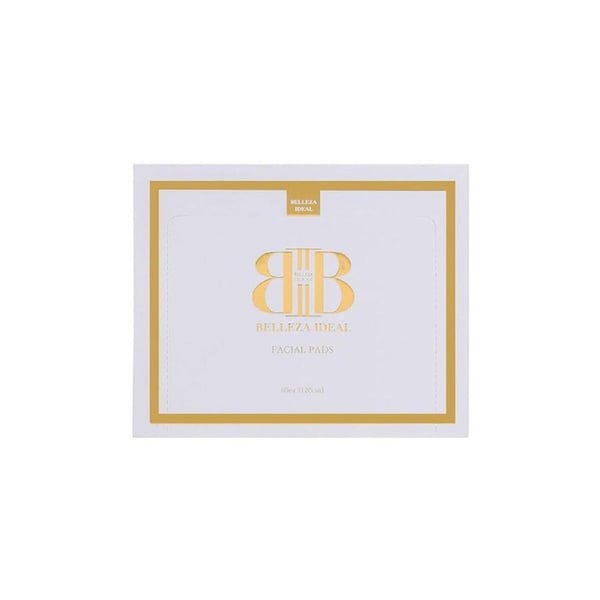 Belleza Ideal Beauty Facial Sponge Cotton Pads - 60 Pads (Pack of 2)
