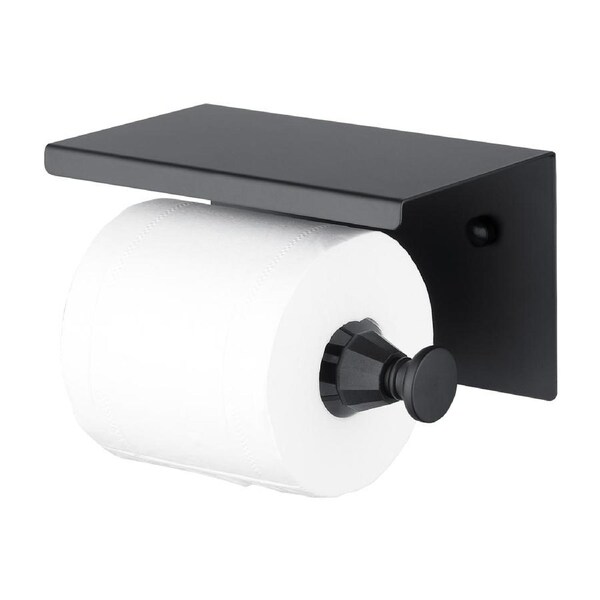 ACA Bathroom Wall Toilet Paper Roll Holder Damping Function Stainless Steel