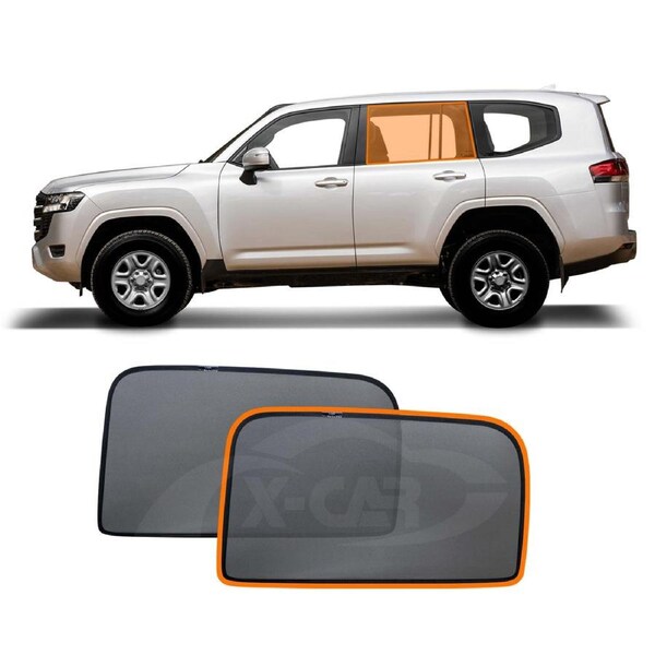 Rear Window Sun Shade for Toyota Landcruiser 300 LC300 2021-Onwards Car Sun Blind Mesh