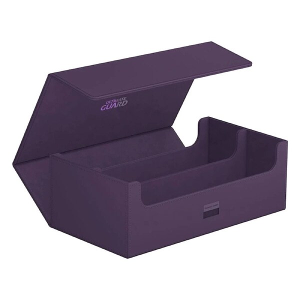 Ultimate Guard Arkhive Flip Case 800+ Standard Size Xenoskin Monocolour Purple Deck Box