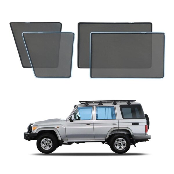 Magnetic Window Sun Shade for Toyota Land Cruiser 76 Series