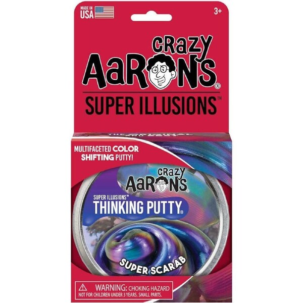 Crazy Aaron's - Putty 4 Inch Super Illusions Super Scarab