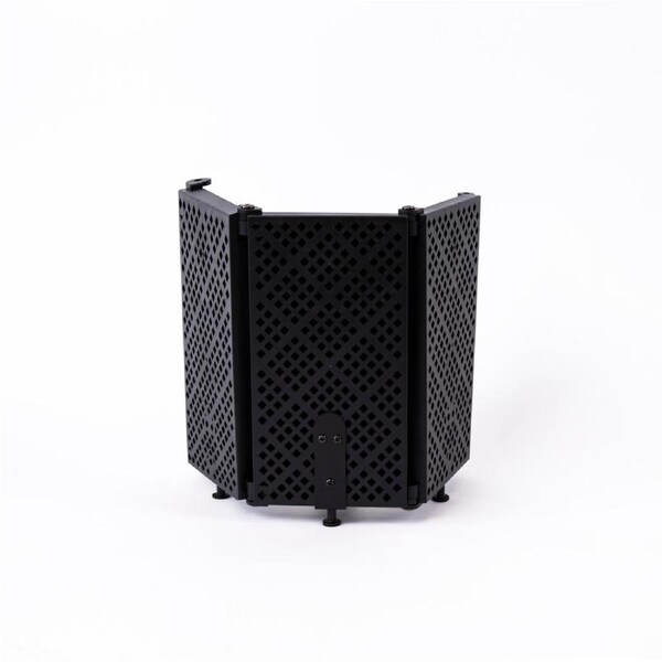 3 Panels Microphone Isolation Shield Mic Sound Absorbing Foam Reflector