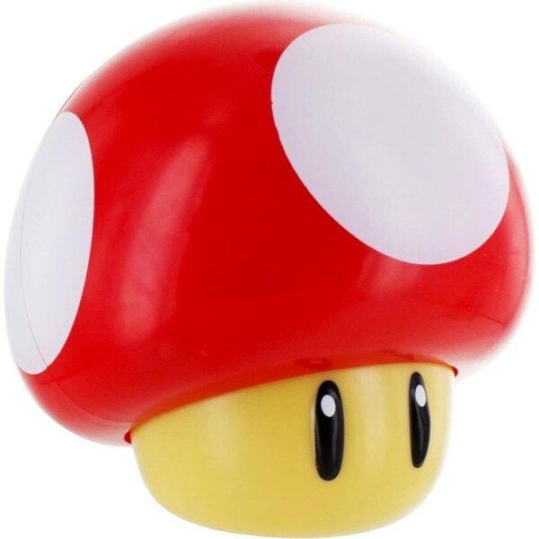 Nintendo Super Mario 3D Power Up Mushroom Light Kids/Childrens Bedroom Decor 6+