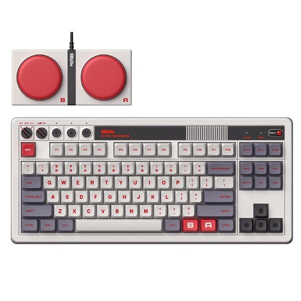 8BitDo Retro 87 Key Mechanical Gaming Keyboard For Android/Windows N Edition