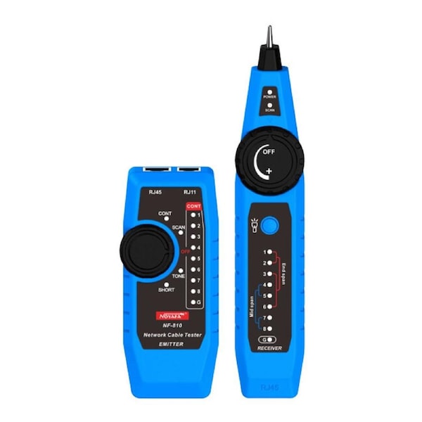 NOYAFA NF810 Multifunction Testing Mode Cable Detector or Tracer LAN Tester Blue