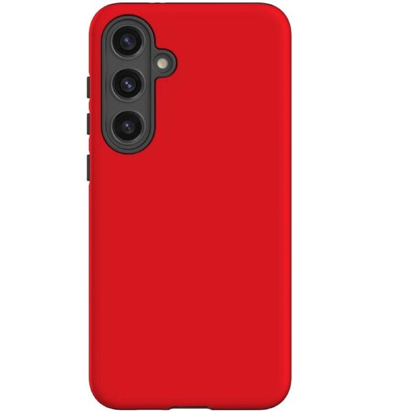 For Samsung Galaxy S24+ Plus Tough Protective Cover, Red