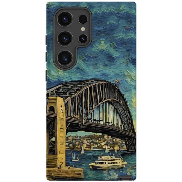 For Samsung Galaxy S24 Ultra Tough Cover, Painting Of The Harbour Bridge