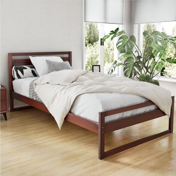 Artiss Wooden Bed Frame King Single WITTON