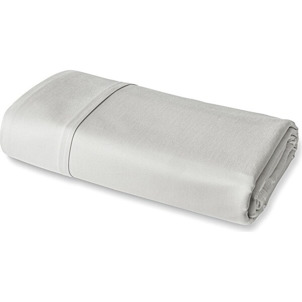 Sheraton Luxury Maison Queen Bed 100% Cotton 1000TC Flat Sheet Light Graphite