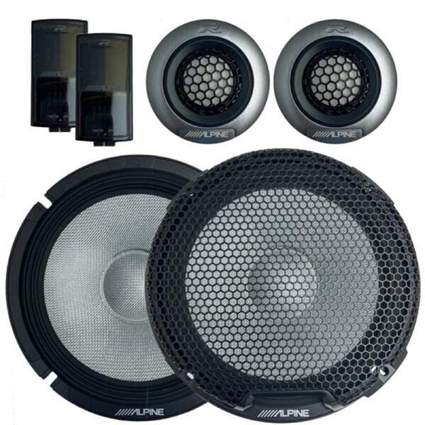 Alpine R2-S65C 6.5" 300W 2-Way Component Speakers