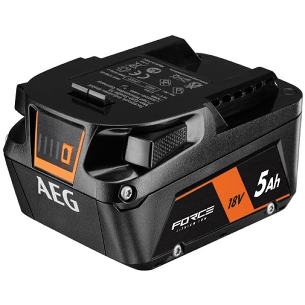 AEG 18V 5.0AH FORCE Li-Ion BATTERY - A18FB5