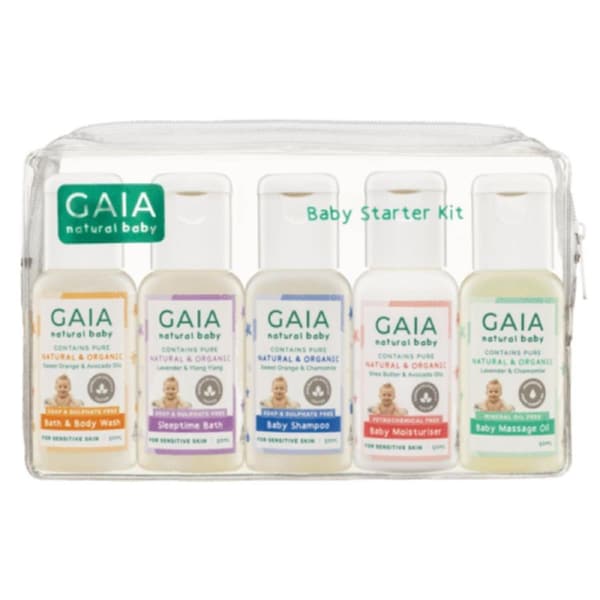 Gaia Natural Baby Start Kit 5 x 50mL