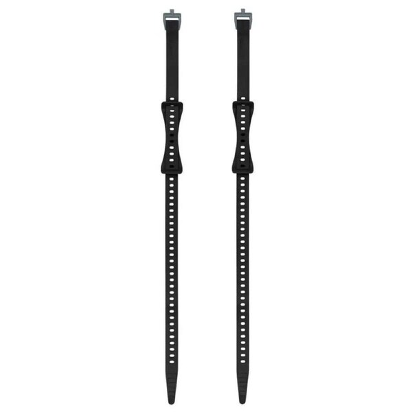 Sea to Summit Stretch-Loc TPU Strap 25 - 20mm x 625mm (2 Pack) - Black