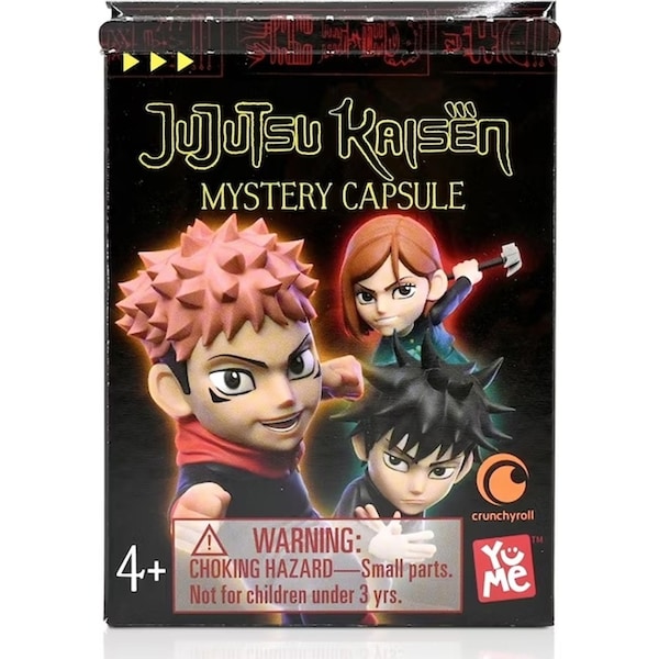 Jujutsu Kaisen Cursed Capsules Anime Character Mystery Blind Box Assorted 15+