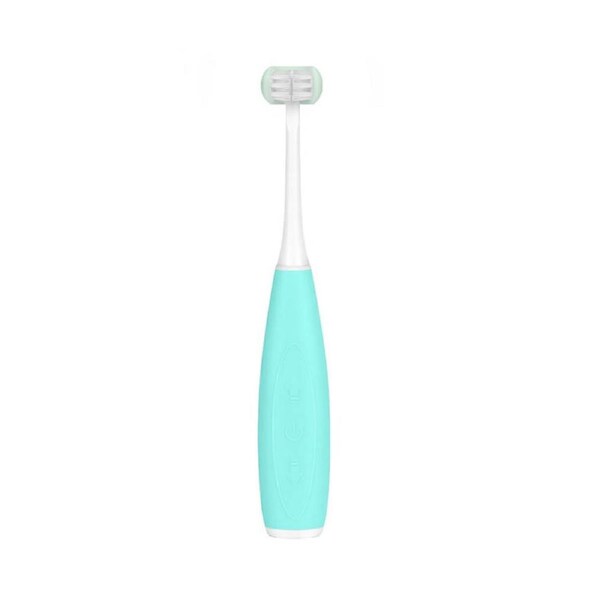 Triple Bristle Sonic Toothbrush, Rechargeable 32,000 RPM Portable Tooth Brush, 3 sided Brush Head Design, Perfect Angle Bristles