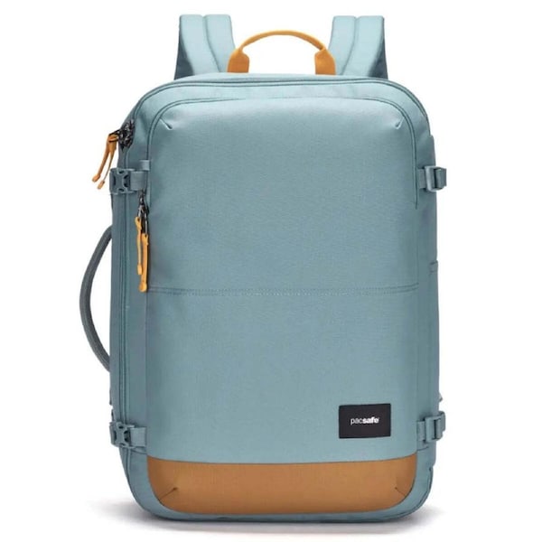 Pacsafe GO 34L Anti-Theft Carry-on Backpack - Fresh Mint