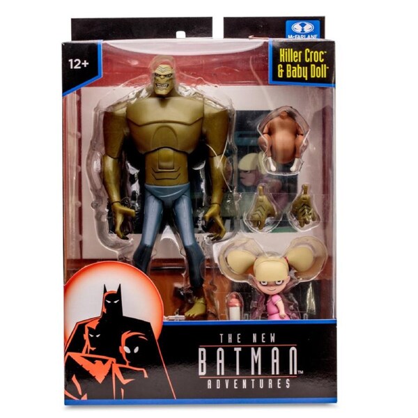 DC Direct The New Batman Adventures Killer Croc and Baby Doll 6 inch Action Figure