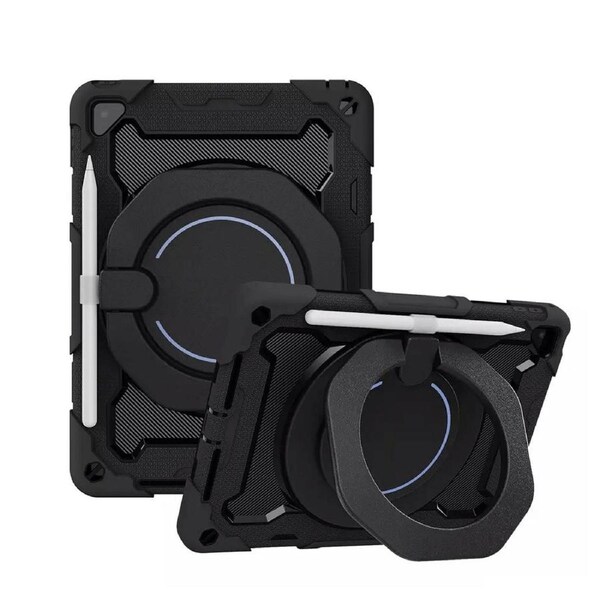 Compatible With iPad Pro 11 (2018) / (2020) / (2021) / (2022) / Air (2020) / Air (2022) Heavy Duty Shockproof Case Cover - Black