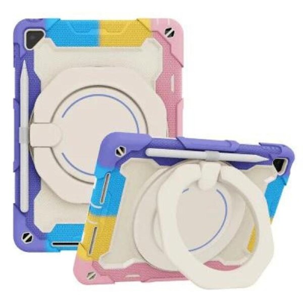 Compatible With iPad Pro 11 (2018) / (2020) / (2021) / (2022) / Air (2020) / Air (2022) Heavy Duty Shockproof Case Cover - Pink