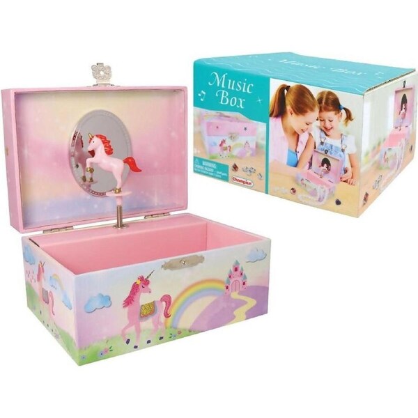 Champion - Unicorn Jewellery Music Box