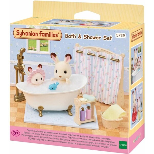 Sylvanian Families - Bath & Shower Set