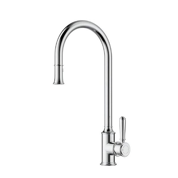 Ikon Clasico Pull Out Sink Mixer Chrome