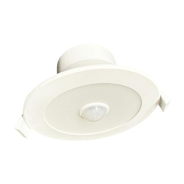 CROWN LIGHTING 10W LED Downlight 3CCT + PIR Sensor - 90mm cutout - IP44