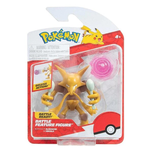 Pokemon Battle Figure Alakazam Action Figure