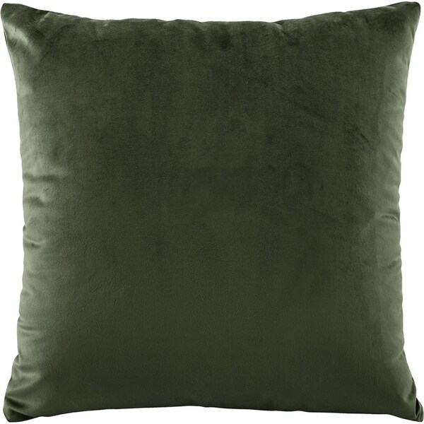 Bianca Vivid Coordinates 65x65cm Velvet European Pillowcase Cover Forest Green
