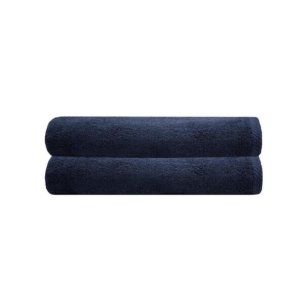 Chateau 2x Bath Towels (Commercial Range) - NAVY