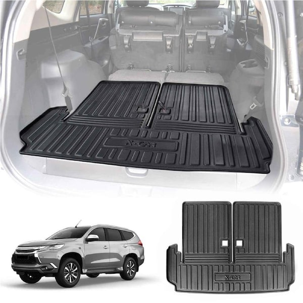 Boot Liner for Mitsubishi Pajero Sport 7 Seater Version 2015-2025 Heavy Duty Cargo Trunk Cover Mat Luggage Tray
