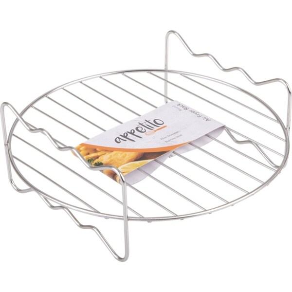 Appetito Stainless Steel Air Fryer Rack 22cm - Round