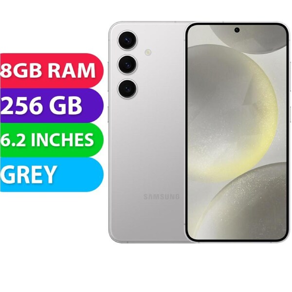 Samsung Galaxy S24 5G (8GB RAM, 256GB, Marble Grey ) - BRAND NEW