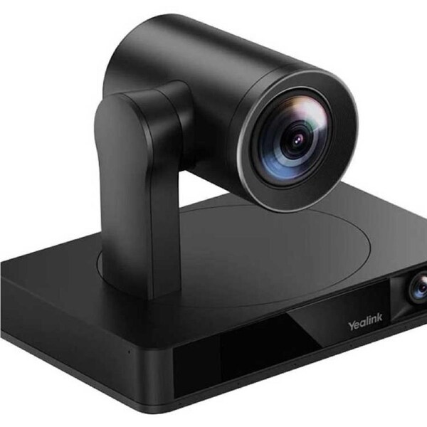 Yealink Black UVC86 4K Dual-Eye Intelligent Camera with USB Port, includes VCR20 Remote Control, 7m USB Cable, 7m Network Cable, Wall Mount Bracket and Power