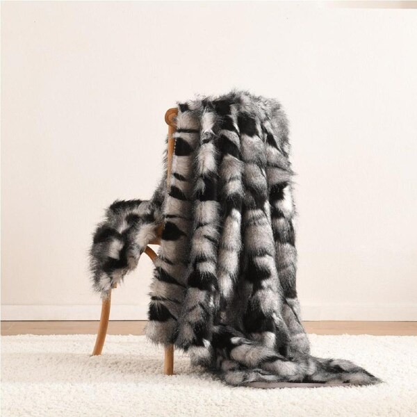 Sawyer Faux Fur Throw