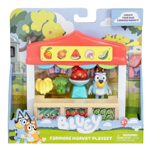 Bluey Mini Figure Playset Series 10 Farmers Market