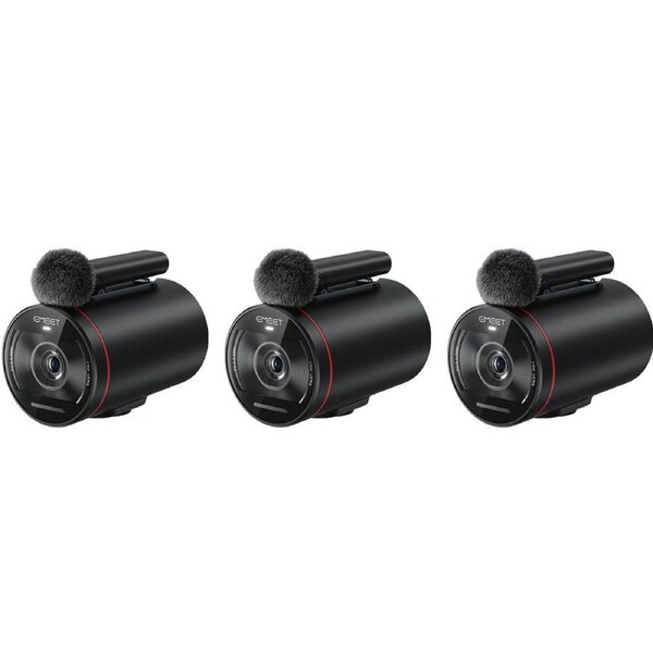 3pc EMEET StreamCam One - True Wireless Live Streaming Bluetooth Camera 1080p