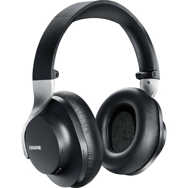 Shure AONIC 40 - Wireless Active Noise Cancelling Over-Ear Headphones - Black