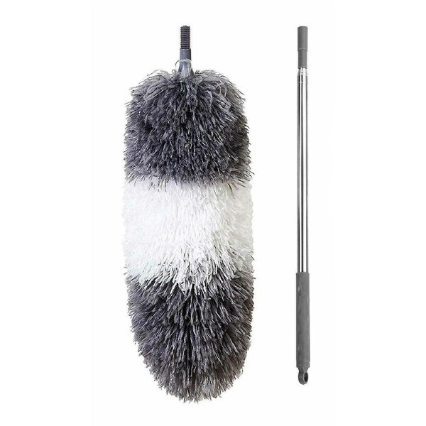 Microfibre Duster With Telescopic Stainless Steel Pole Home Car Duster Magic