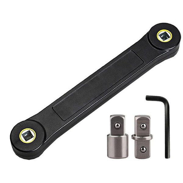 Impact Driver Spanner Extension Wrench Extender Adaptor Socket Ratchet Universal