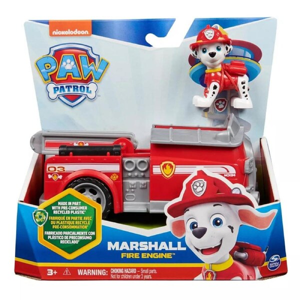 Paw Patrol Marshall Sustainable Fire Engine Vehicle