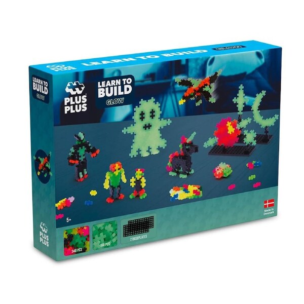 Plus-Plus - Learn To Build - Glow - 500 pcs