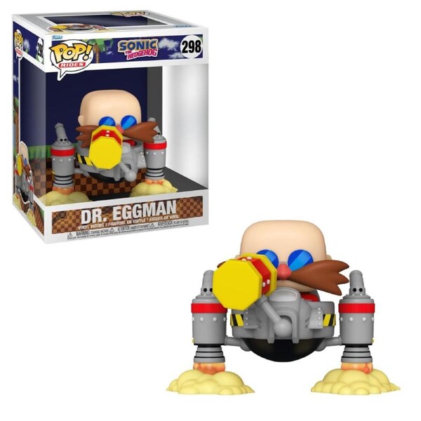 Sonic The Hedgehog Dr Eggman Ride Funko POP! Vinyl