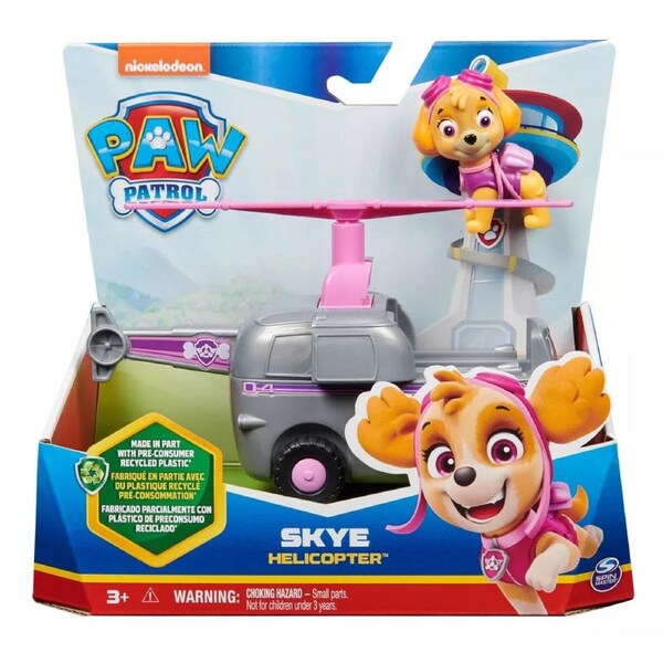 Paw Patrol Skye Sustainable Helicopter Vehicle
