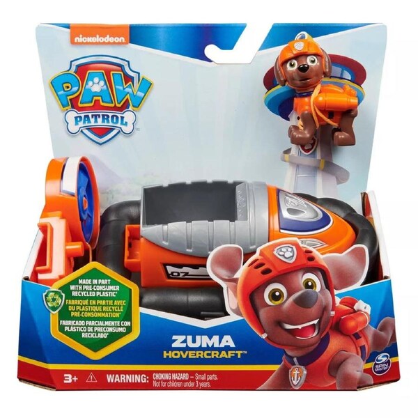 Paw Patrol Sustainable Zuma Hovercraft Vehicle