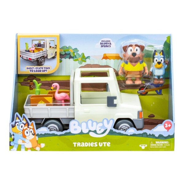 Bluey Series 10 Tradie Ute Vehicle and Figure