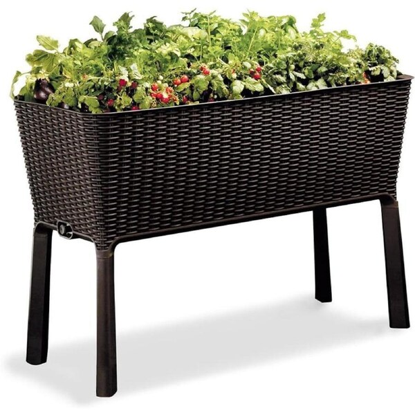 Keter Easy Grow Planter - Brown